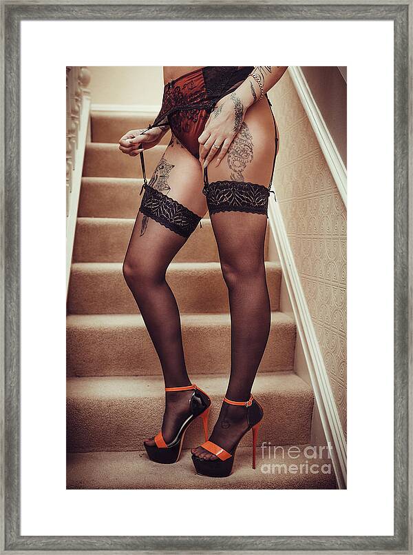 abad esther add stocking and suspender photographs photo
