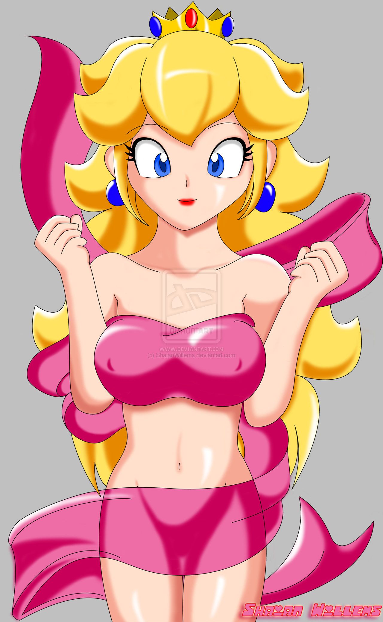 ayodele oyekunle add super sexy princess peach photo