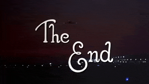 Best of The end gif