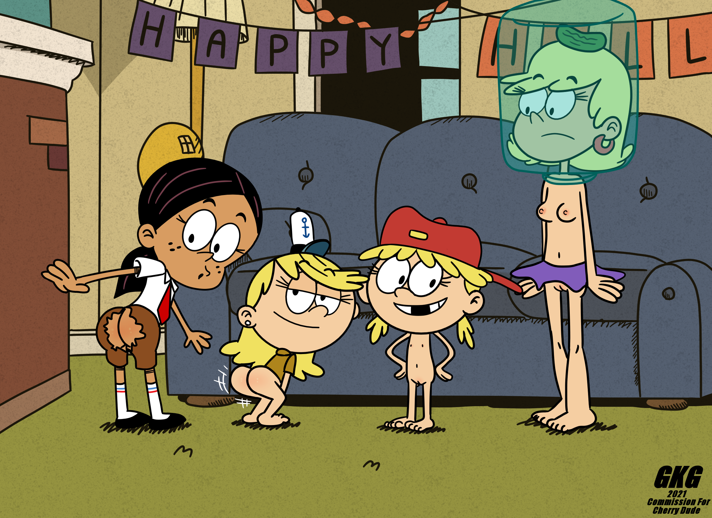 the loud house naked