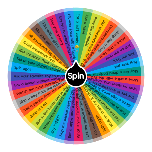 chris everhart recommends Truth Or Dare Wheel Spin