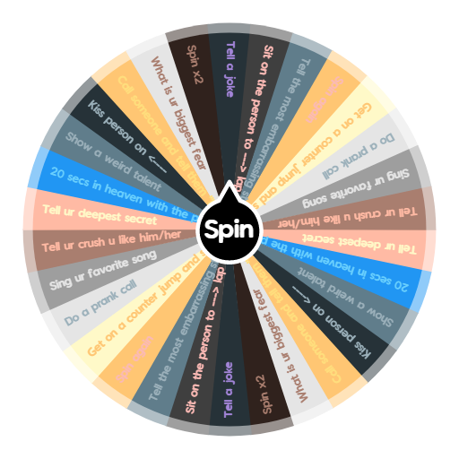 chris christopherson recommends Truth Or Dare Wheel Spin