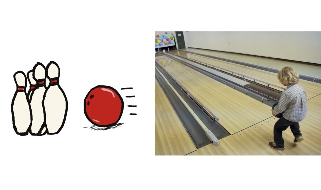 diane hobbs add upside down bowling pin photo