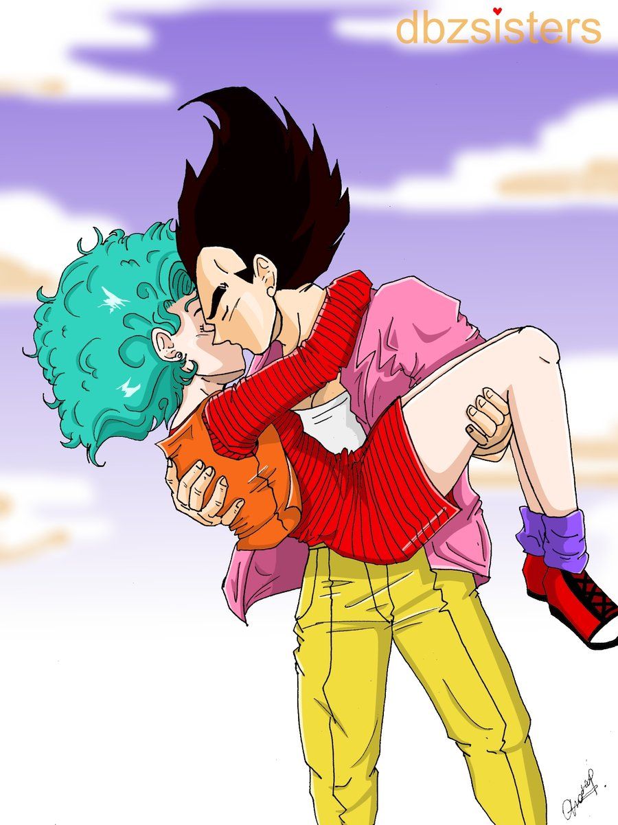 Vegeta And Bulma Kissing rooms inpa