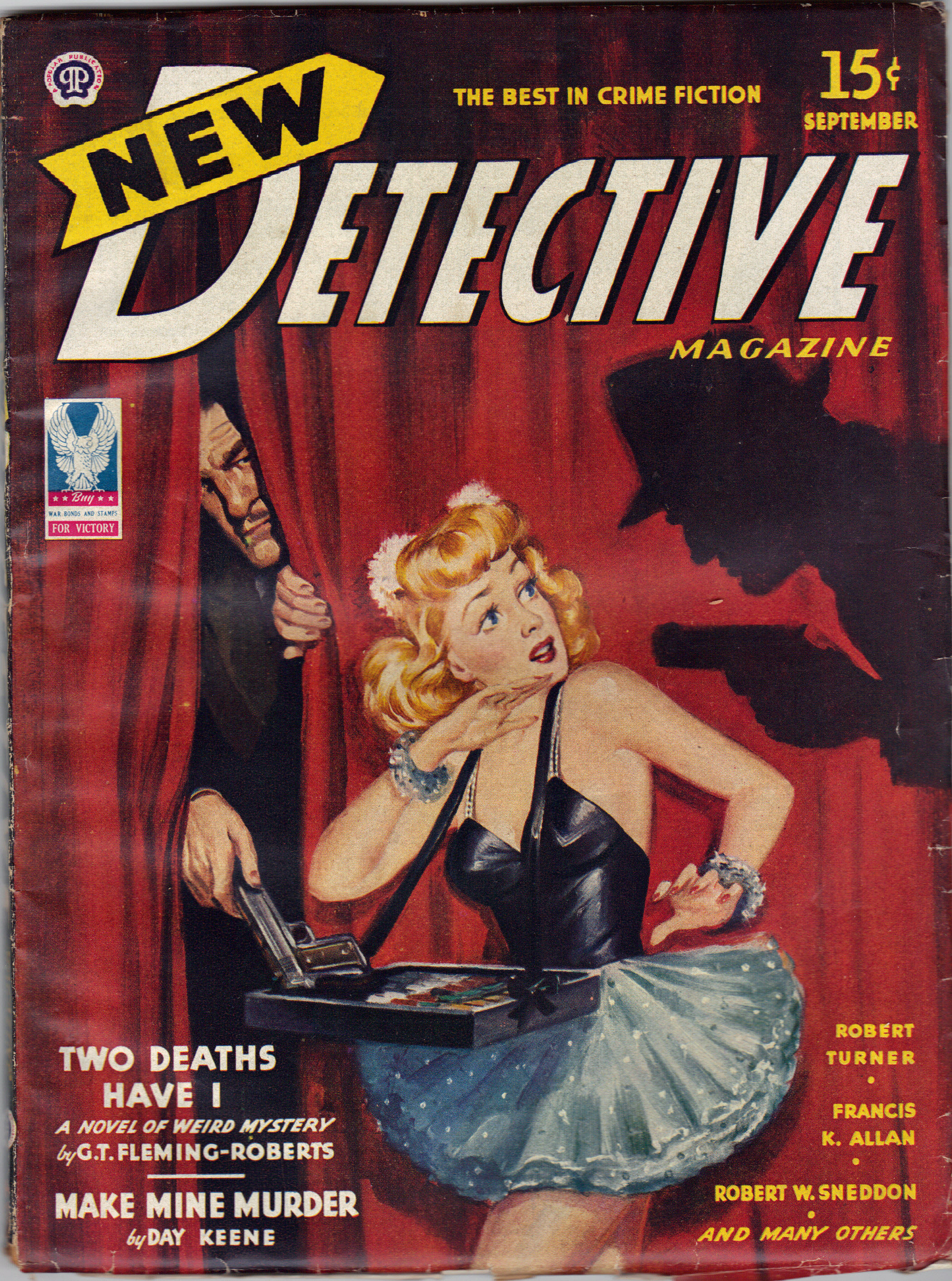 Vintage Detective Magazine Covers crotchless panty