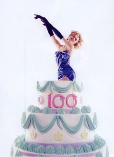 Best of Woman jumping out of cake gif