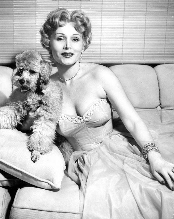 Zsa Zsa Gabor Topless homemade spitroasted